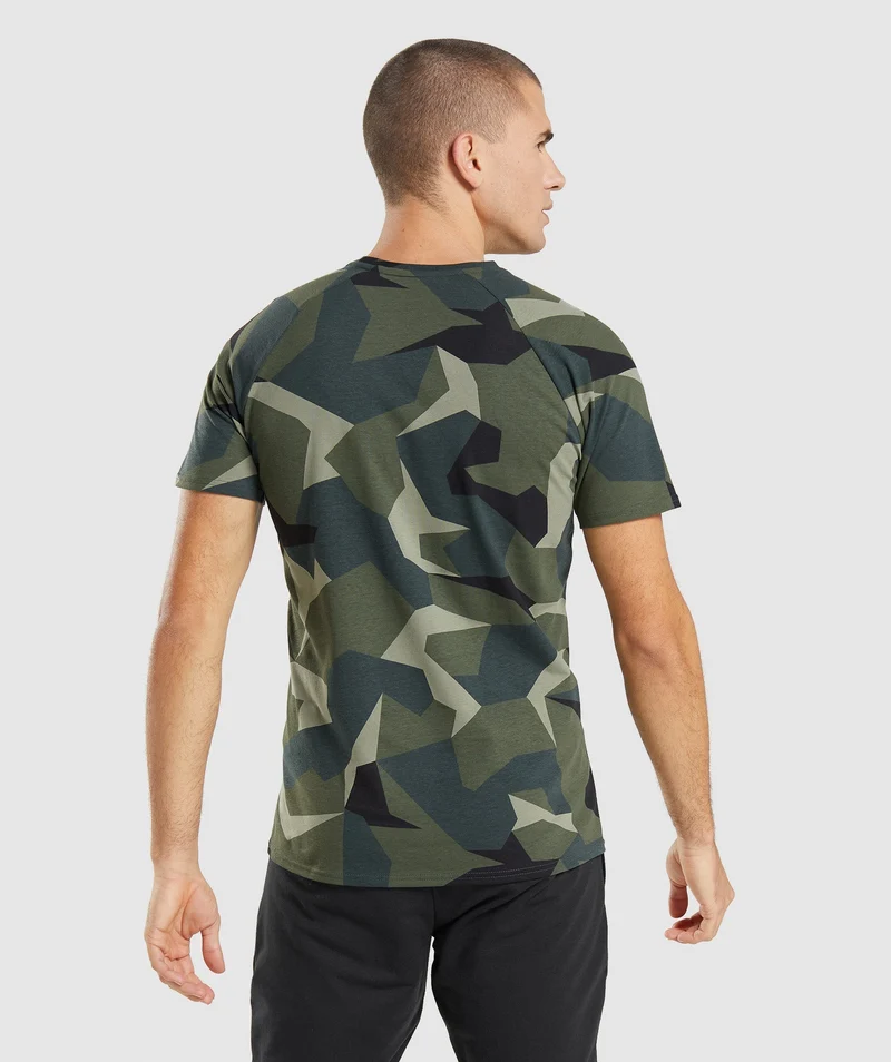 Gymshark Critical T-Shirt - Obsidian Green