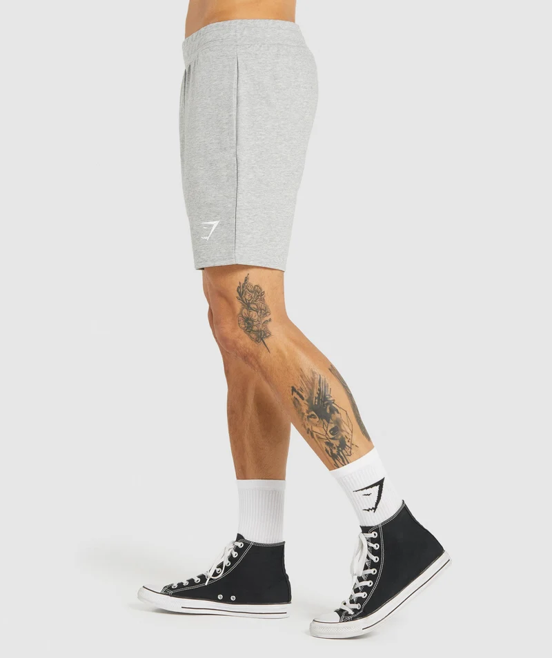 Gymshark Critical 7" Short - Light Grey Core Marl