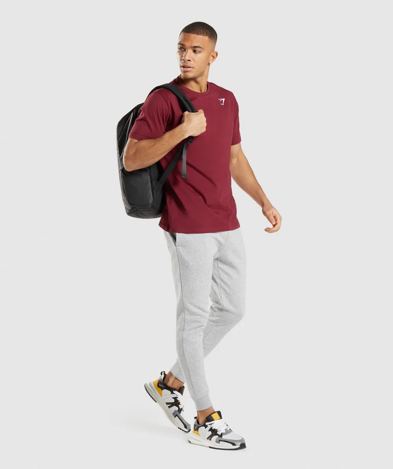 Gymshark Crest T-Shirt - Red