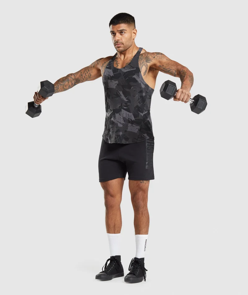 Gymshark Bold Stringer - Graphite Grey