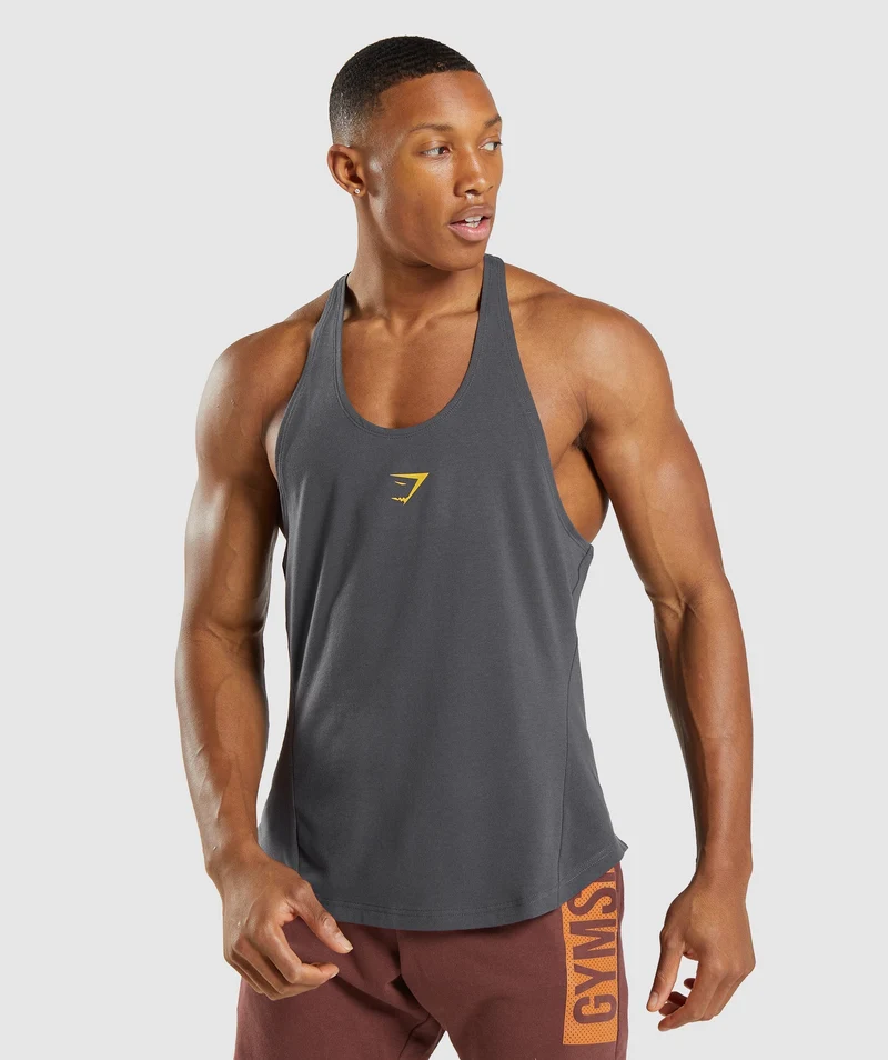 Gymshark Bold Stringer - Grey