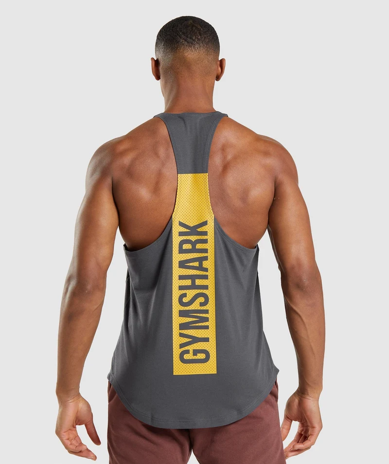 Gymshark Bold Stringer - Grey