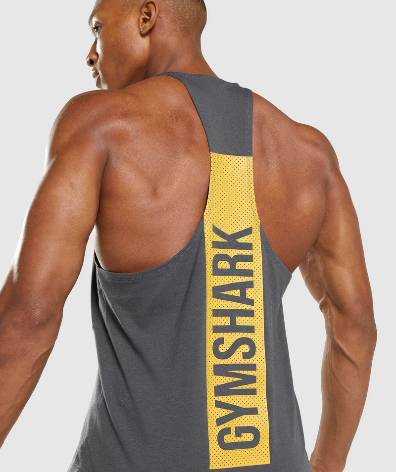 Gymshark Bold Stringer - Grey