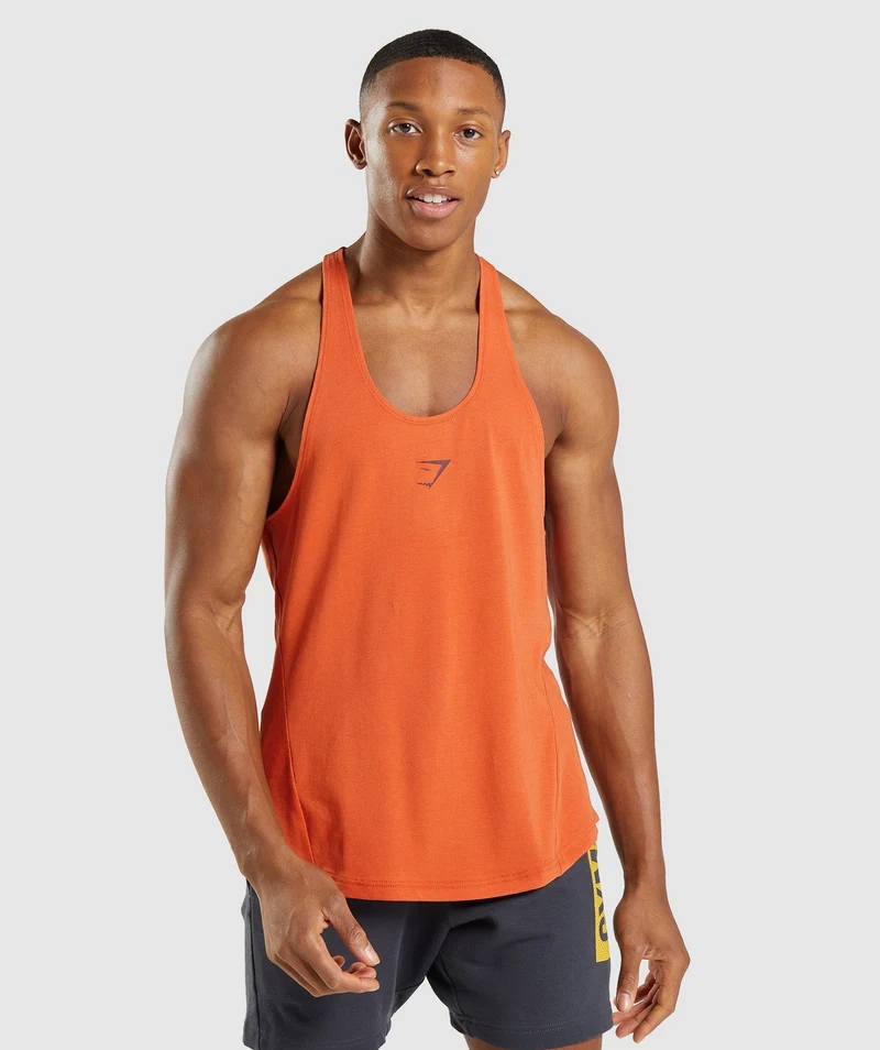Gymshark Bold Stringer - Clay Orange