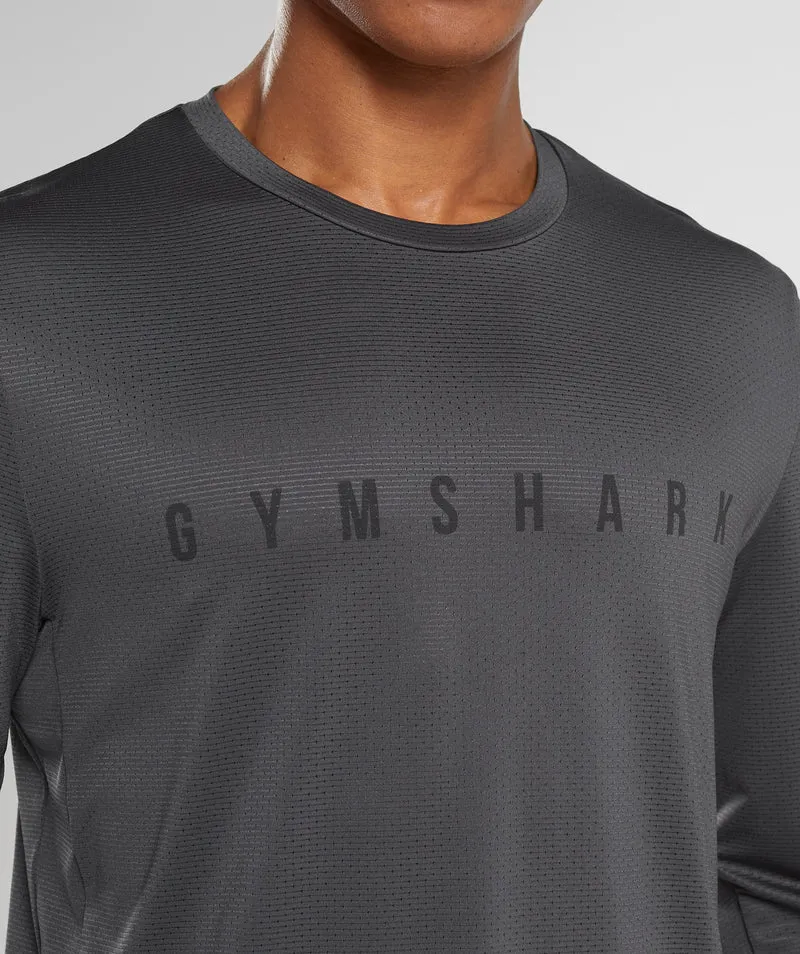 Gymshark Sport Long Sleeve T-Shirt - Grey