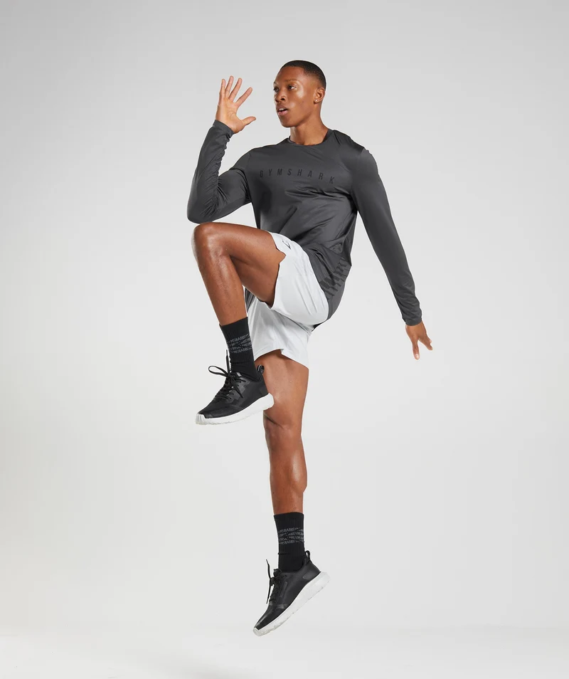 Gymshark Sport Long Sleeve T-Shirt - Grey