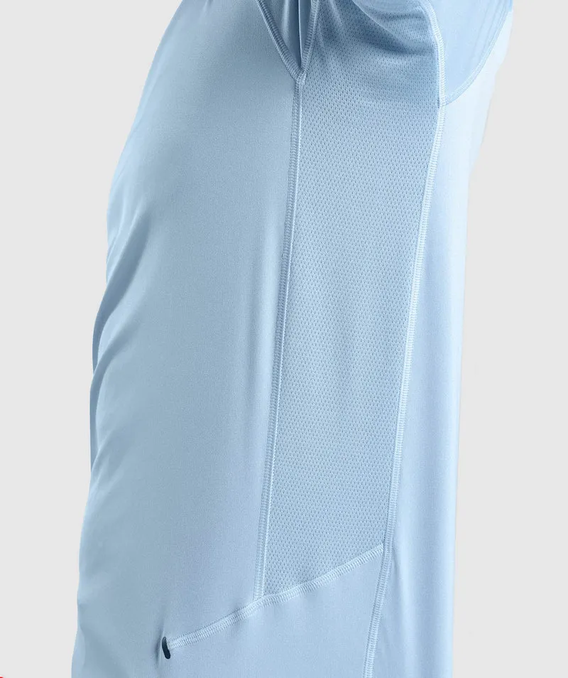 Gymshark Speed Evolve T-Shirt - Moonstone Blue