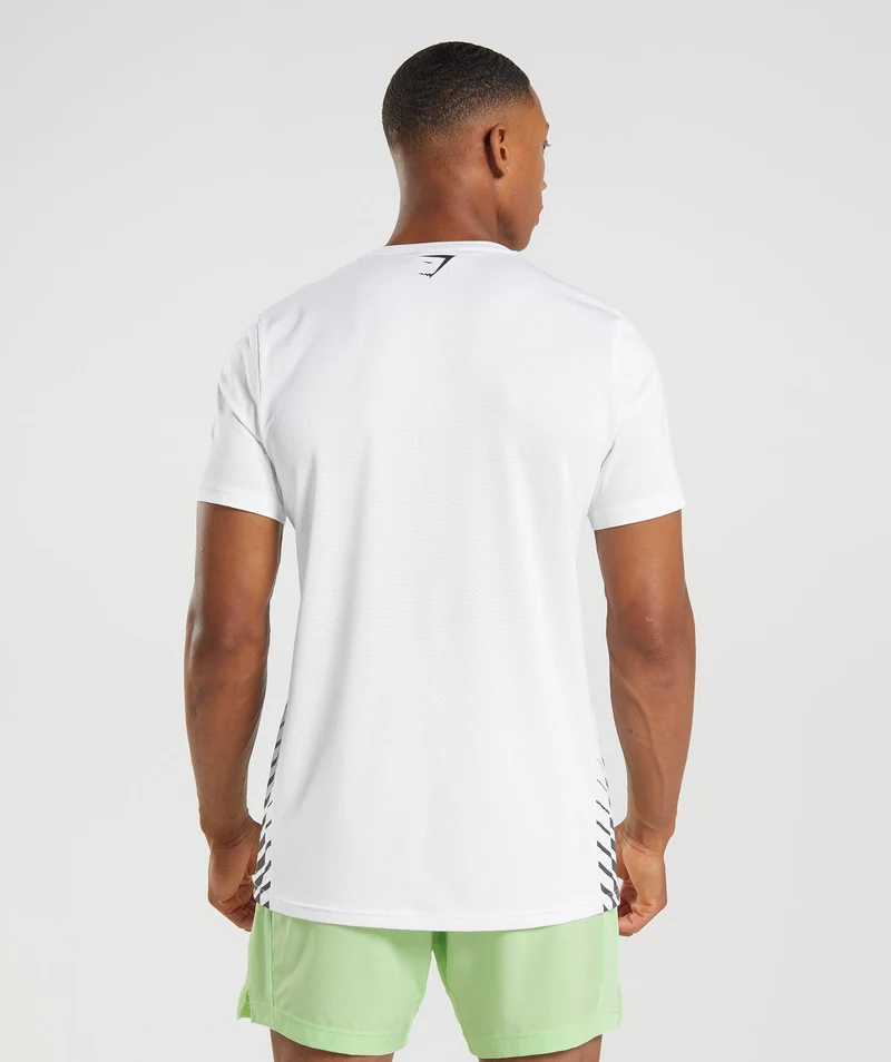 Gymshark Sport Graphic T-Shirt - White