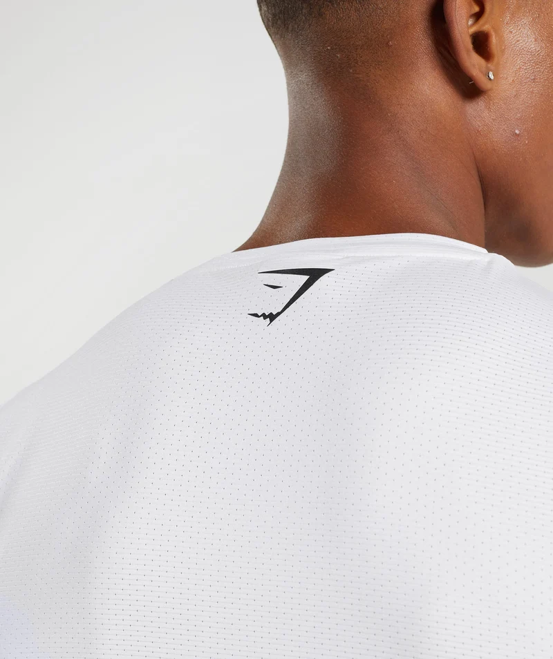 Gymshark Sport Graphic T-Shirt - White
