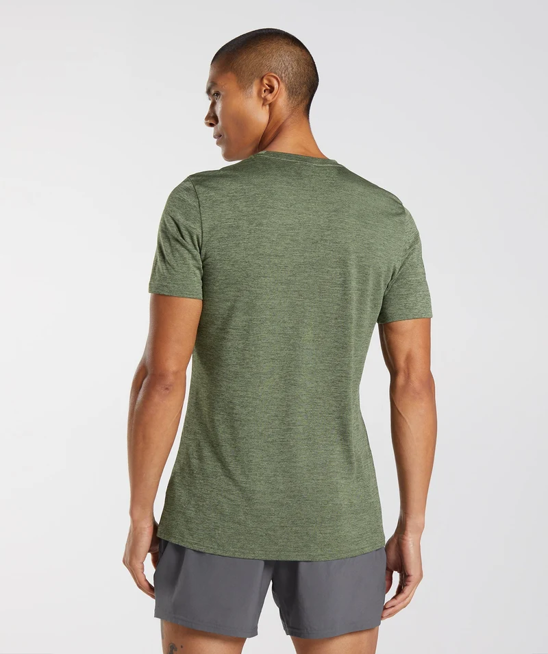 Gymshark Arrival Marl T-Shirt - Green