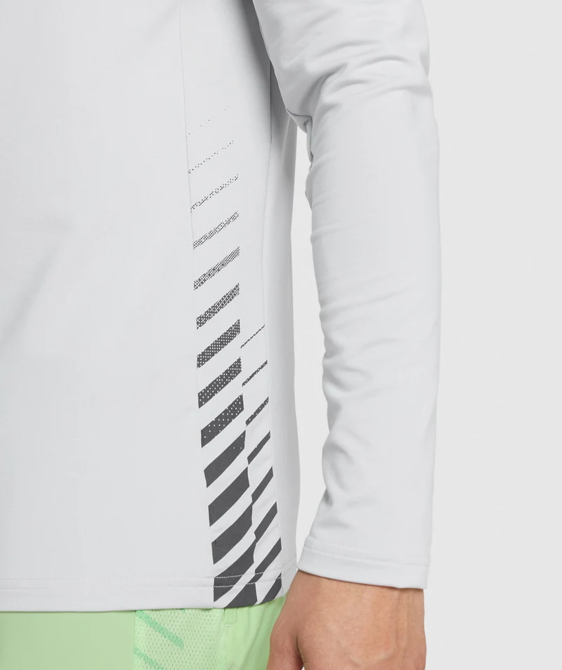Gymshark Sport 1/4 Zip - Light Grey