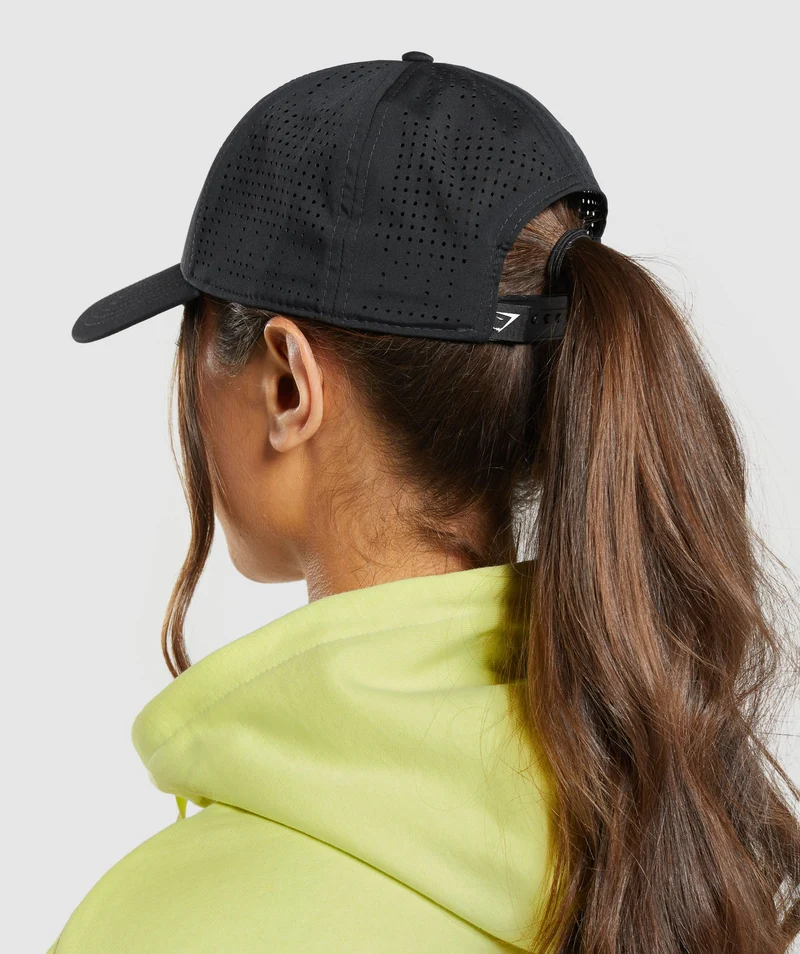Gymshark Mesh Snapback - Black