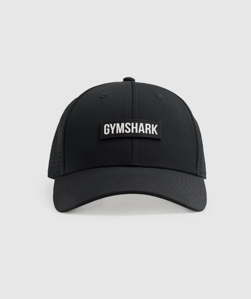 Gymshark Mesh Snapback - Black