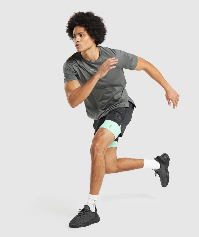 Gymshark Steve Cook Baselayer short - Blue