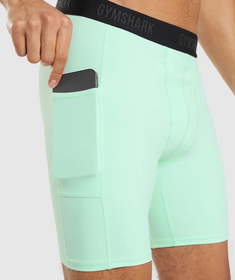 Gymshark Steve Cook Baselayer short - Blue
