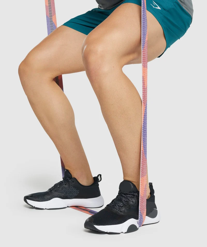 Gymshark Long Heavy Resistance Band - Red