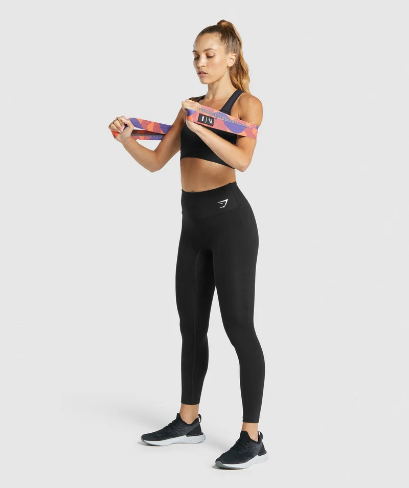 Gymshark Long Heavy Resistance Band - Red