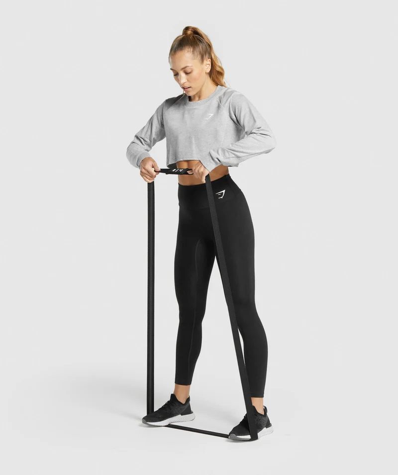 Gymshark Long Heavy Resistance Band - Black
