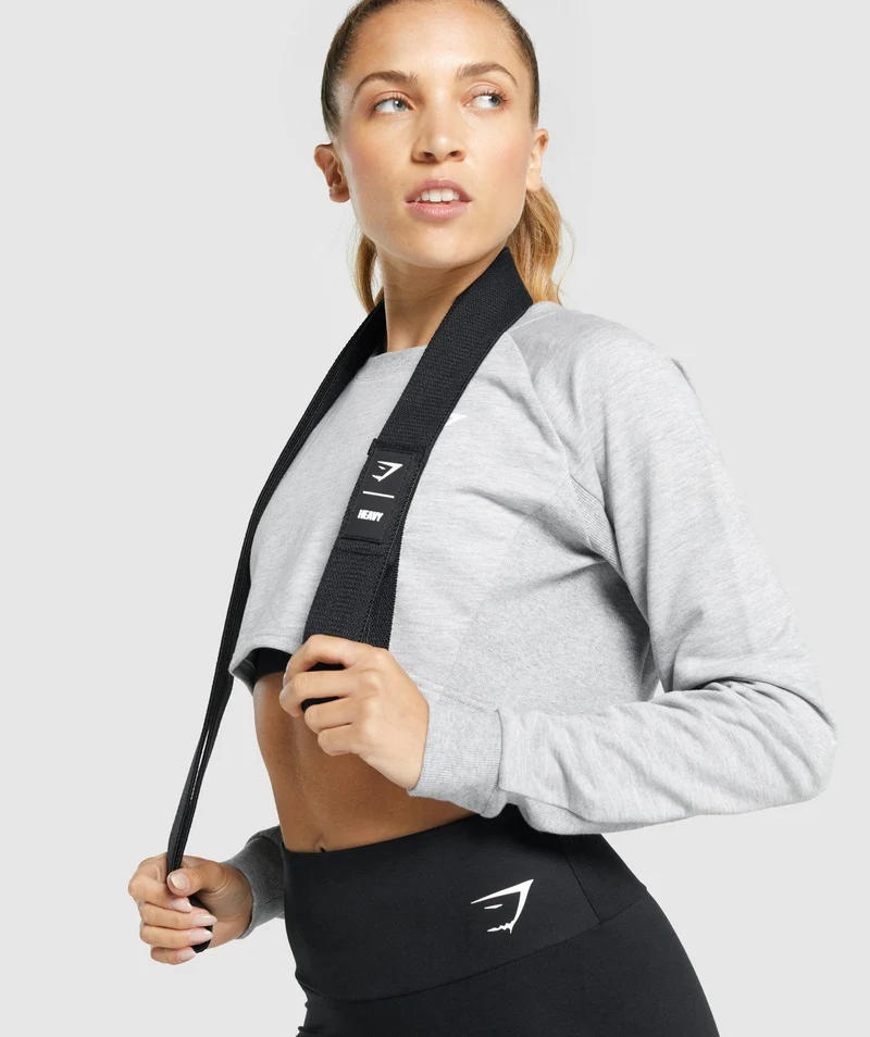 Gymshark Long Heavy Resistance Band - Black