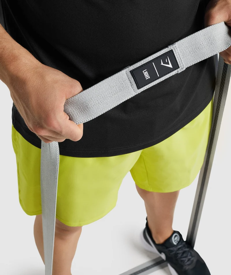 Gymshark Long Light Glute Band - Light Grey
