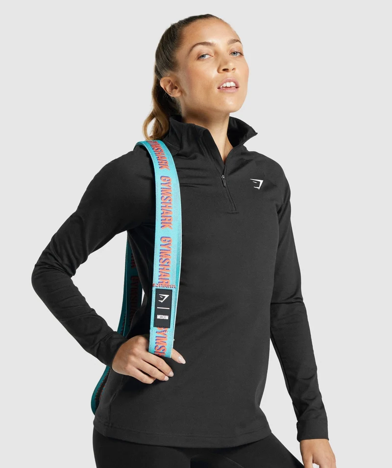 Gymshark Long Medium Resistance Band - Blue