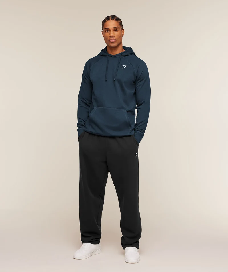 Gymshark Crest Hoodie - Navy