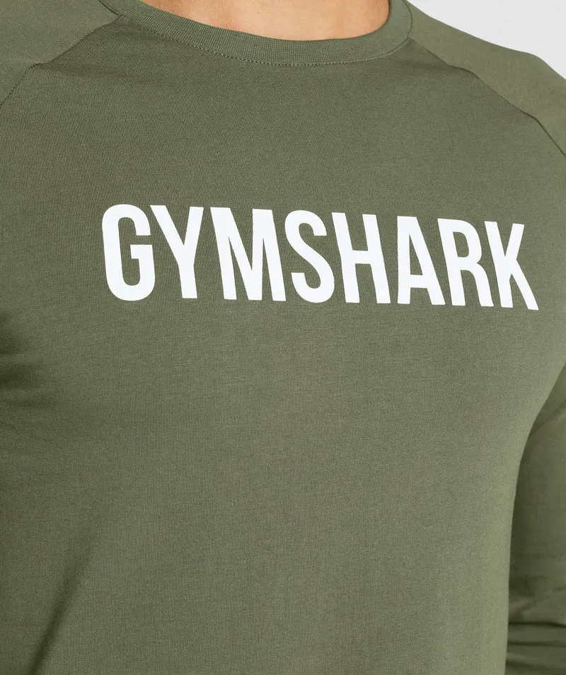 Gymshark Apollo Muscle Fit Short Sleeve T-Shirt - Core Olive