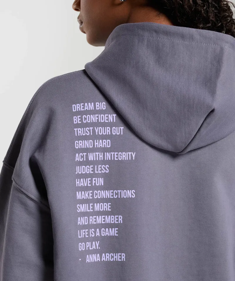 GS x Anna Hoodie - Dewberry Purple