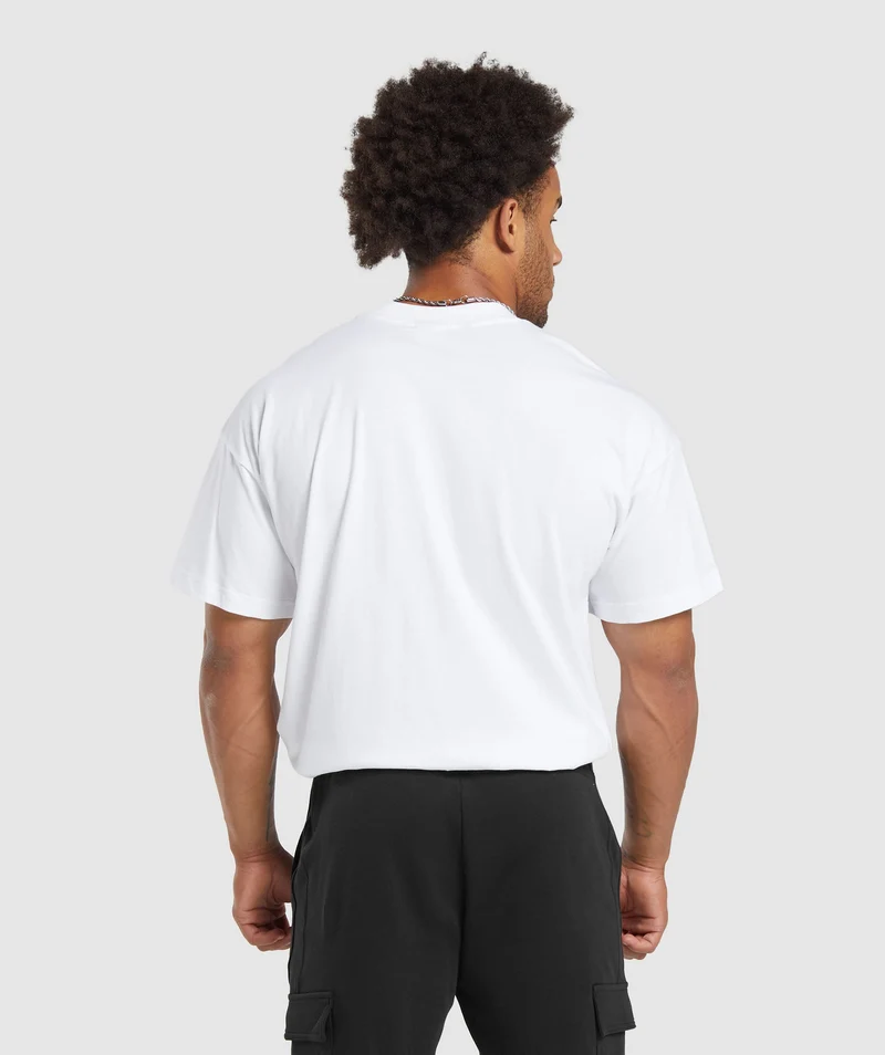 Gymshark Lifting Apparel T-Shirt - White