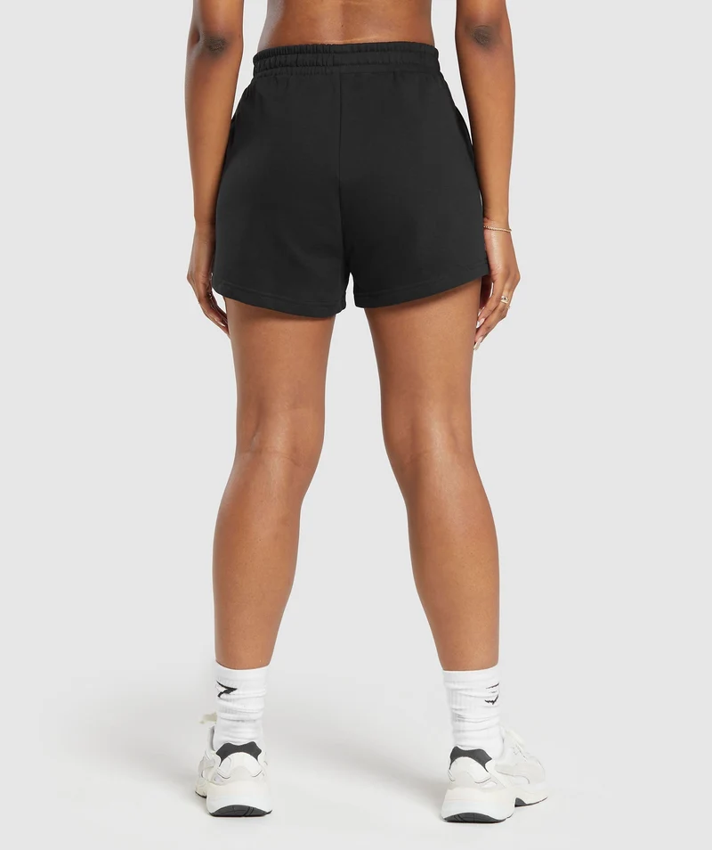 Gymshark Built Graphic Shorts - Black