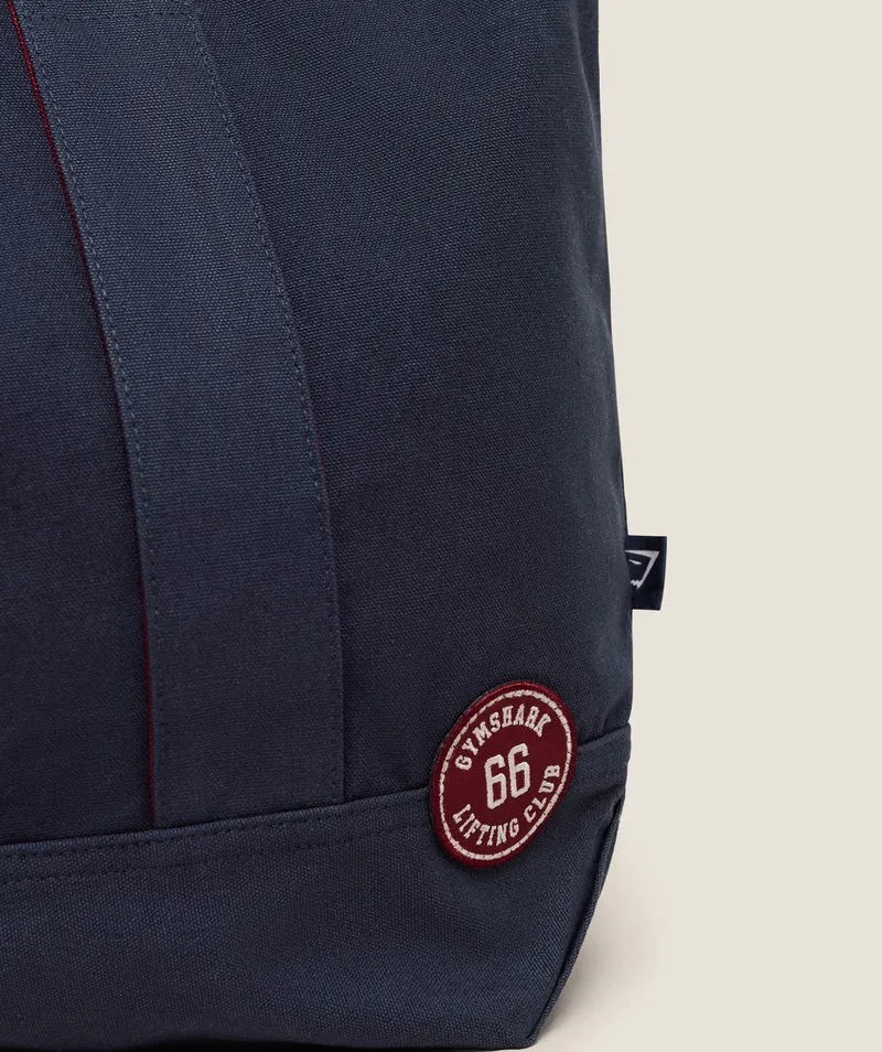 Gymshark Collegiate Tote Bag - Heavy Blue