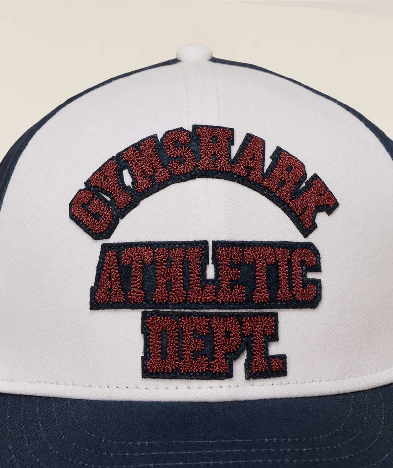 Gymshark 6 Panel Collegiate Trucker - Heavy Blue