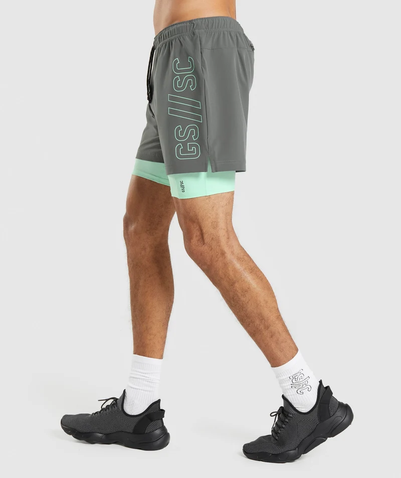 Gymshark Steve Cook Ranger Short - Grey