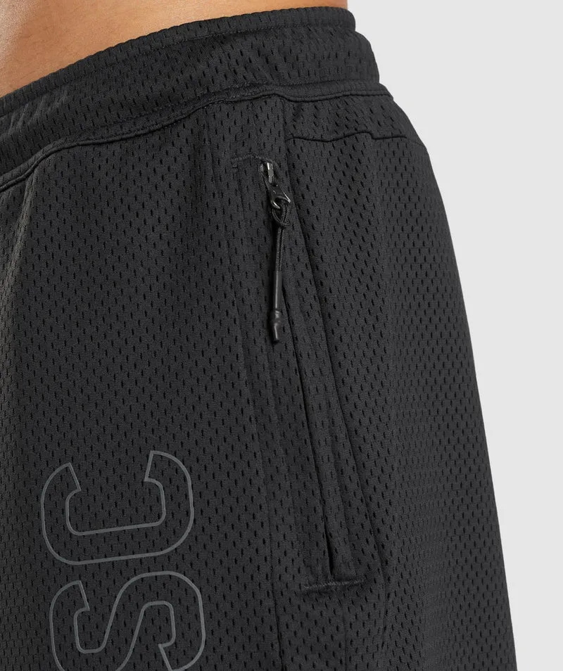 Gymshark Steve Cook Mesh Short - Black