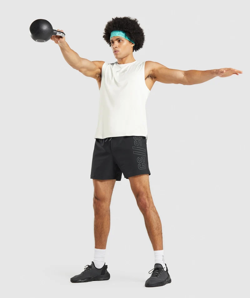 Gymshark Steve Cook Tank - Off White