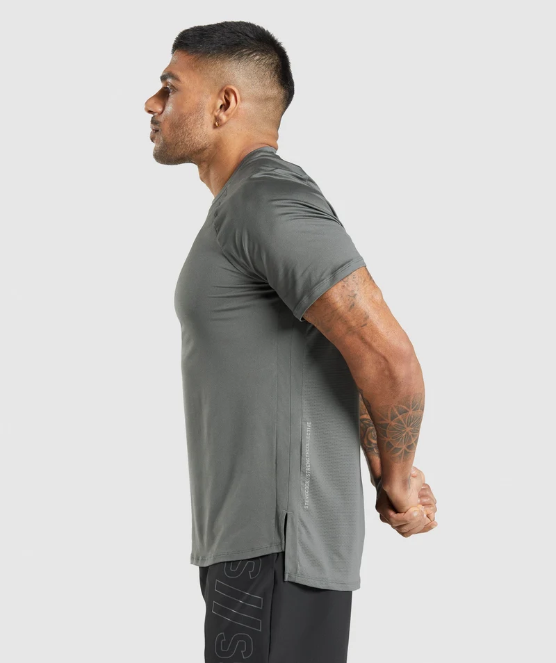 Gymshark Steve Cook T-Shirt - Grey