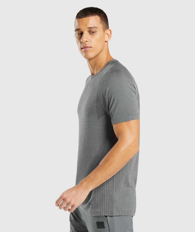 Gymshark Retake Seamless T-Shirt - Black
