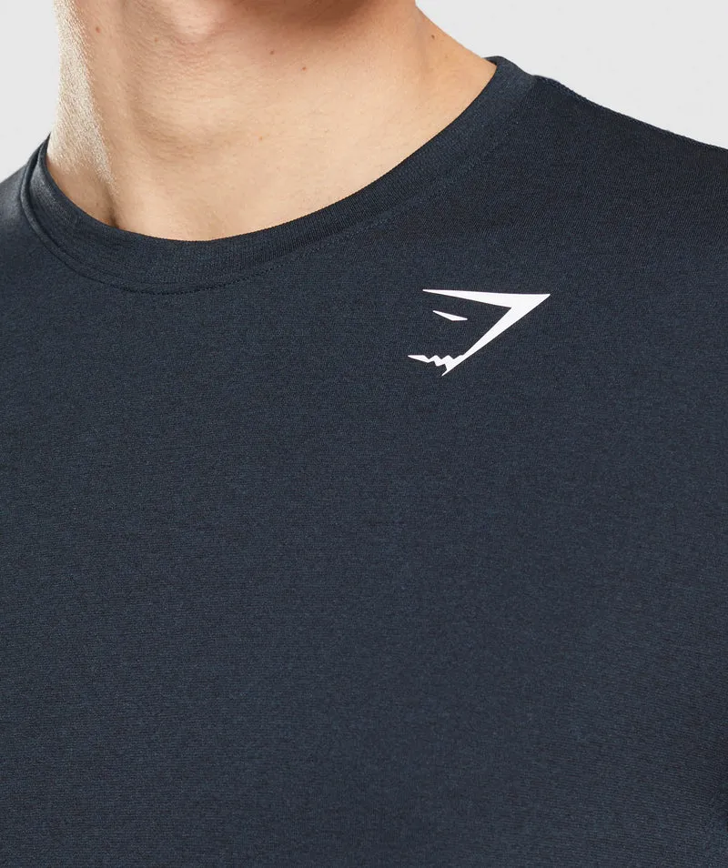 Gymshark Arrival Seamless Short Sleeve T-Shirt - Navy