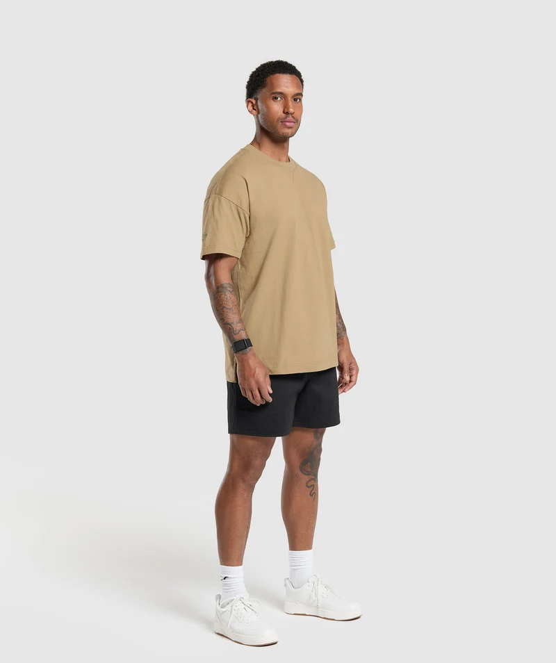 Gymshark Rest Day Essentials T-Shirt - Troop Green