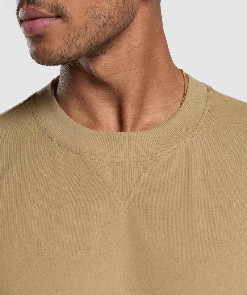 Gymshark Rest Day Essentials T-Shirt - Troop Green