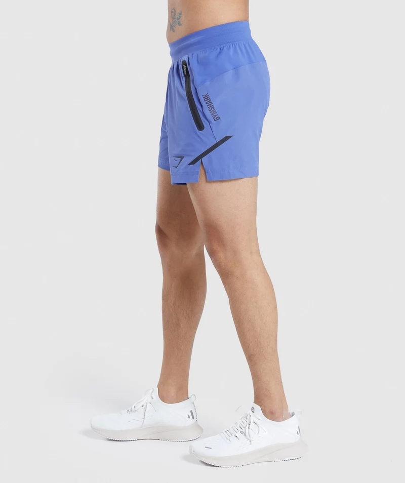 Gymshark Apex 5" Perform Short - Blue