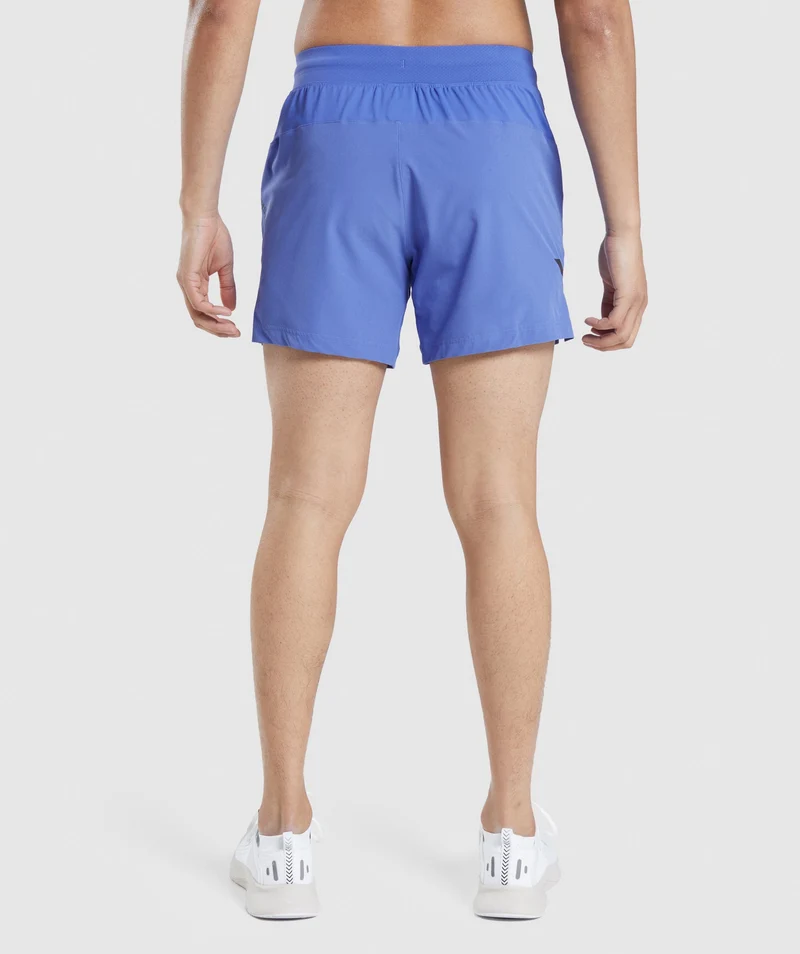Gymshark Apex 5" Perform Short - Blue