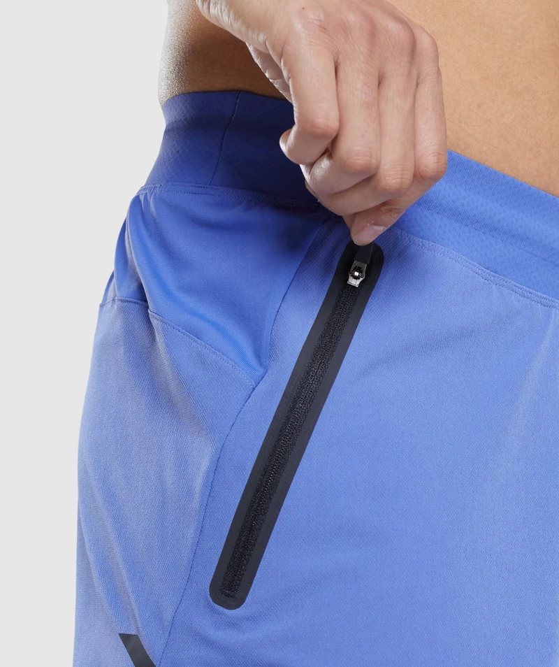 Gymshark Apex 5" Perform Short - Blue