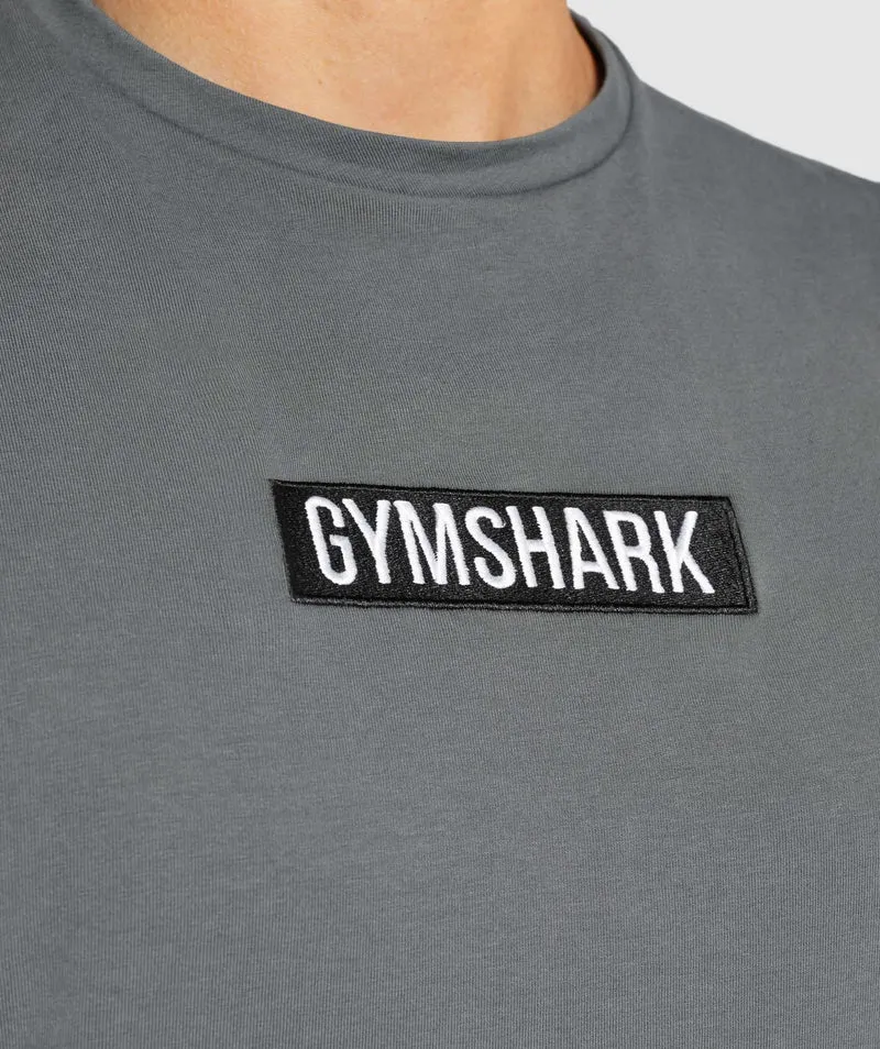Gymshark Central Drop Arm Tank - Grey