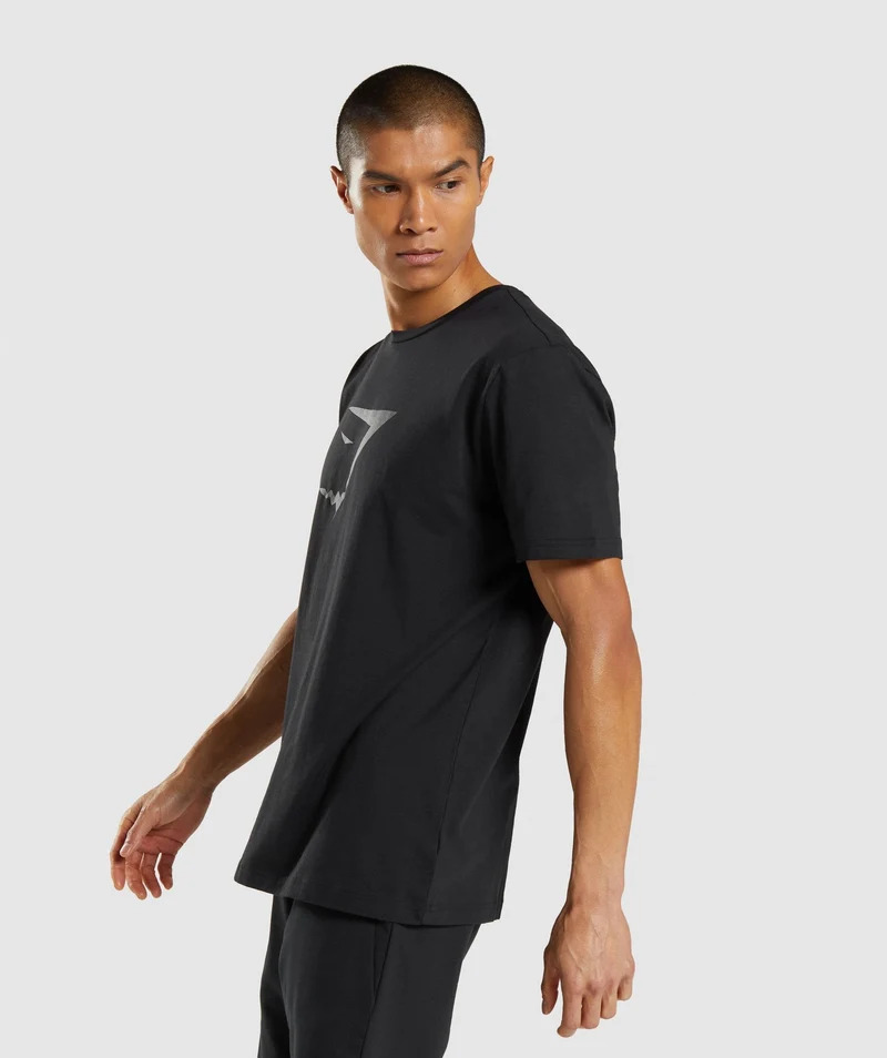 Gymshark Infill SS T-Shirt - Black