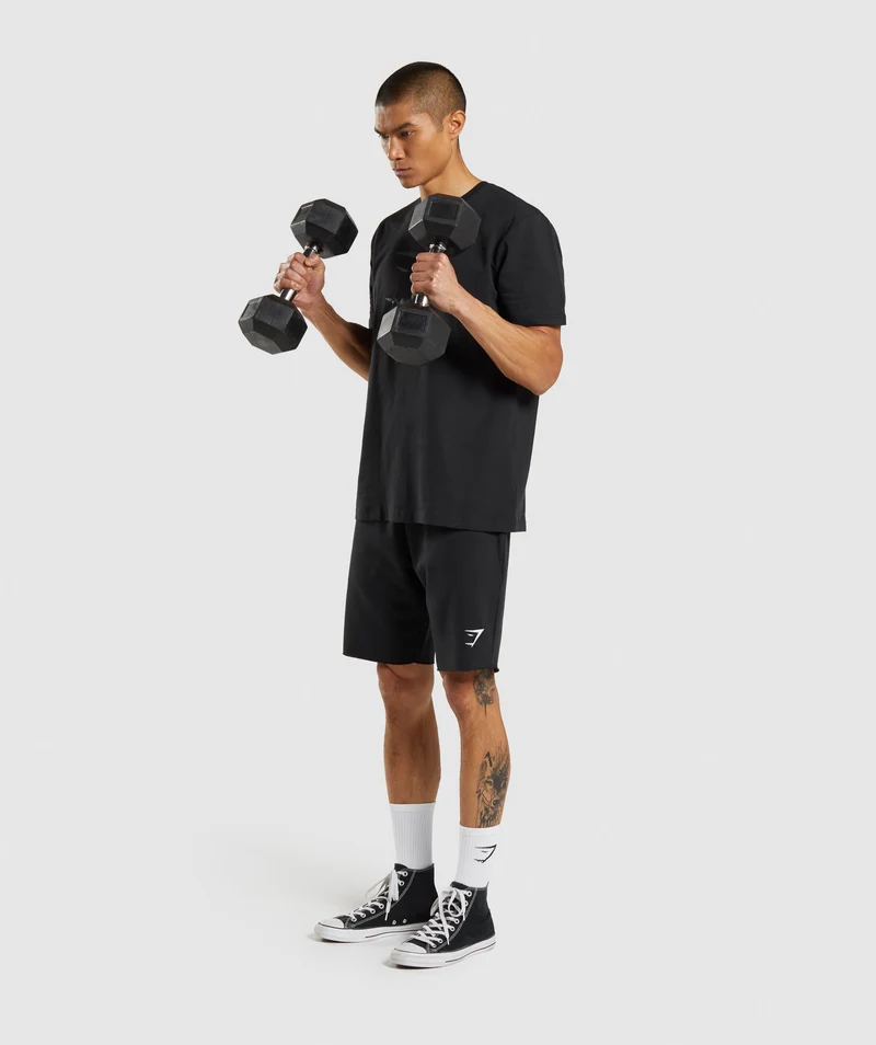 Gymshark Infill SS T-Shirt - Black