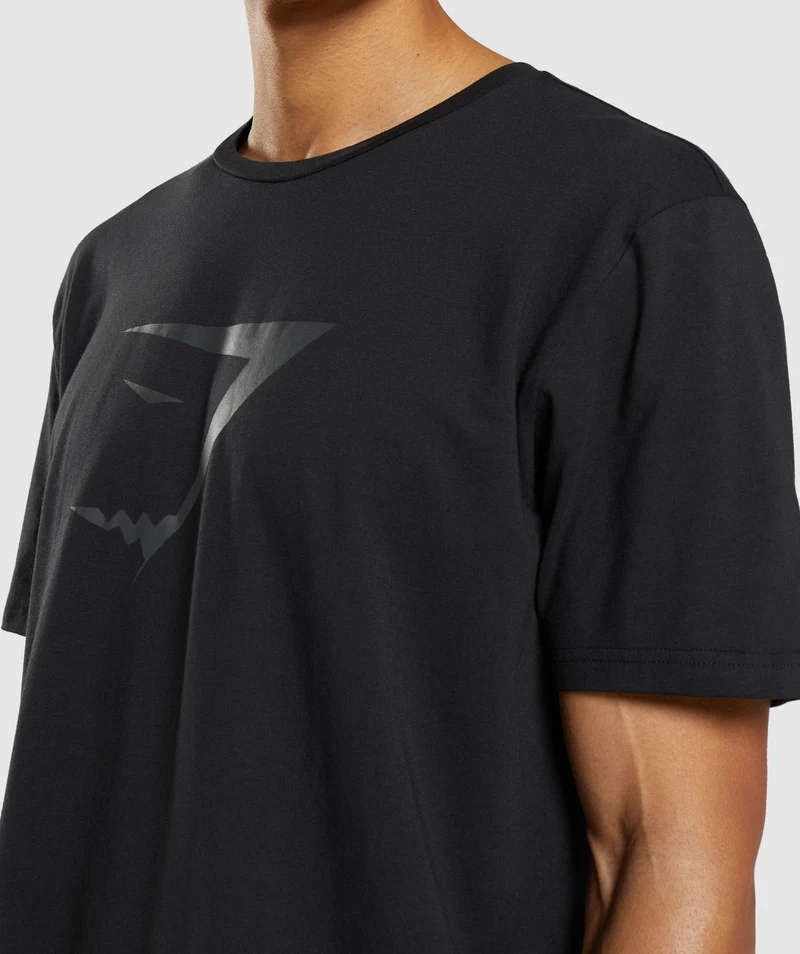 Gymshark Infill SS T-Shirt - Black