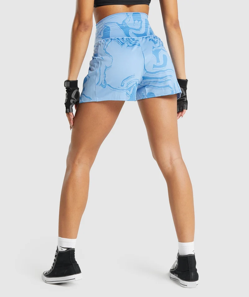 GS Power Jacquard Shorts - Blue Print