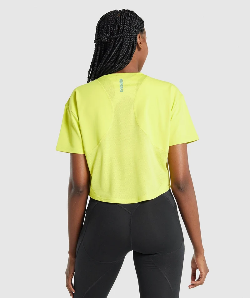 Gymshark Pulse T-Shirt - Yellow