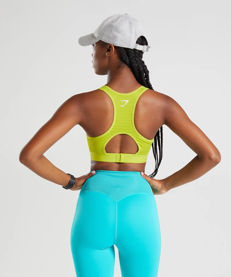 Gymshark Apex Sports Bra - Lime